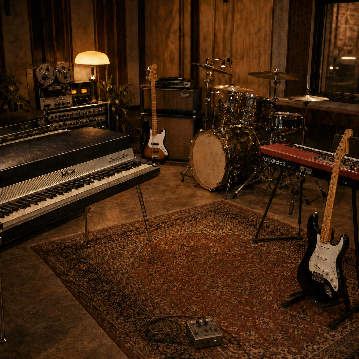 The fictional instrumental group The Bakelites